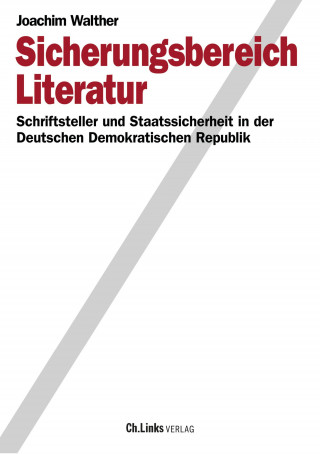 Joachim Walther: Sicherungsbereich Literatur