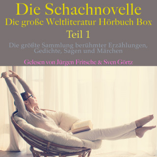 Stefan Zweig, Gustav Schwab, Mark Twain: Die Schachnovelle – die große Weltliteratur Hörbuch Box, Teil 1