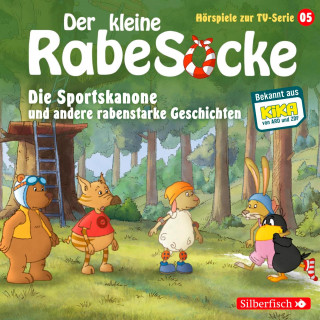 Katja Grübel, Jan Strathmann: Die Sportskanone, Der Honigmond, Der sprechende Busch (Der kleine Rabe Socke - Hörspiele zur TV Serie 5)
