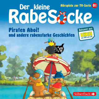 Jan Strathmann, Katja Grübel: Piraten Ahoi!, Die Fußballwaldmeisterschaft, Das goldene Amulett (Der kleine Rabe Socke - Hörspiele zur TV Serie 1)