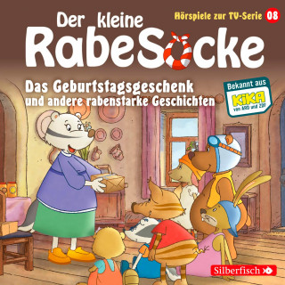 Katja Grübel, Jan Strathmann: Das Geburtstagsgeschenk, Das Superfernrohr, Der Erfinderwettbewerb (Der kleine Rabe Socke - Hörspiele zur TV Serie 8)