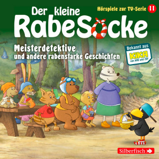 Katja Grübel, Jan Strathmann: Meisterdetektive, Der Pechvogel, Frau Dachs hat Geburtstag (Der kleine Rabe Socke - Hörspiele zur TV Serie 11)
