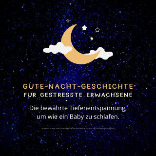 Institut für Burnout-Prävention: Gute-Nacht-Geschichte für gestresste Erwachsene: Die bewährte Tiefenentspannung, um wie ein Baby zu schlafen