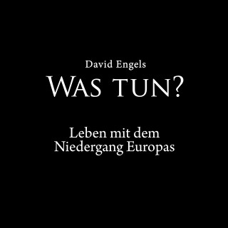 David Engels: Was tun?