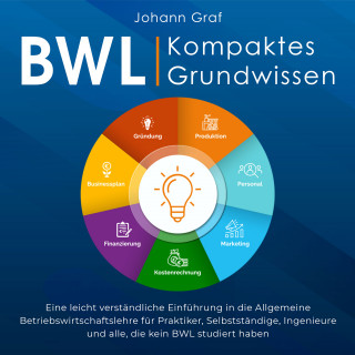 Johann Graf: BWL – Kompaktes Grundwissen: Eine leicht verständliche Einführung in die Allgemeine Betriebswirtschaftslehre für Praktiker, Selbstständige, Ingenieure und alle, die kein BWL studiert haben
