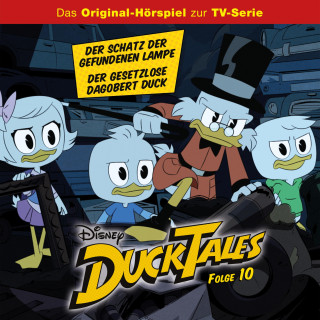 Christian Magalhaes, Daniel Charles Futcher: 10: Der Schatz der gefundenen Lampe / Der Gesetzlose Dagobert Duck (Disney TV-Serie)