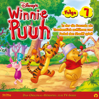 07: Winnie Puuh in der die Freunde ein Theaterstück aufführen und Ferkel den Sheriff spielt (Disney TV-Serie)