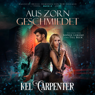 Kel Carpenter, Fantasy Hörbücher, Hörbuch Bestseller: Magische Kriege 4: Aus Zorn geschmiedet - Urban Fantasy Hörbuch