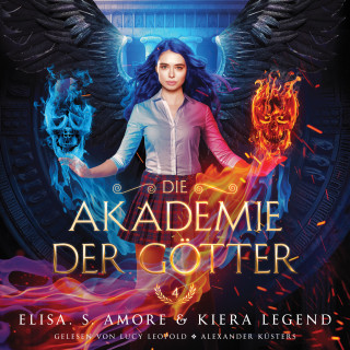 Elisa S. Amore, Hörbuch Bestseller, Fantasy Hörbücher: Die Akademie der Götter 4 - Fantasy Hörbuch