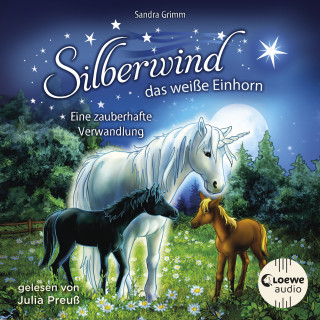 Sandra Grimm: Silberwind, das weiße Einhorn (Band 9) - Eine zauberhafte Verwandlung