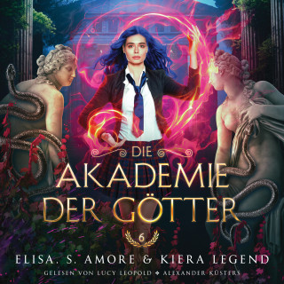 Elisa S. Amore, Hörbuch Bestseller, Fantasy Hörbücher: Die Akademie der Götter 6 - Fantasy Hörbuch
