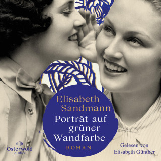 Elisabeth Sandmann: Porträt auf grüner Wandfarbe