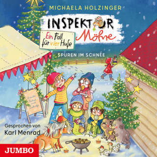 Michaela Holzinger: Inspektor Möhre - Ein Fall für vier Hufe. Spuren im Schnee [Band 4 (Ungekürzt)]