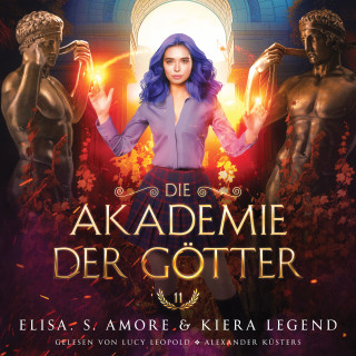 Elisa S. Amore, Hörbuch Bestseller, Fantasy Hörbücher: Die Akademie der Götter 11