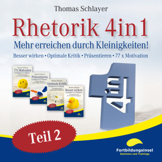 Thomas Schlayer: Rhetorik 4in1 Teil 2