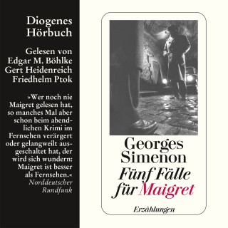 Georges Simenon: Fünf Fälle für Maigret