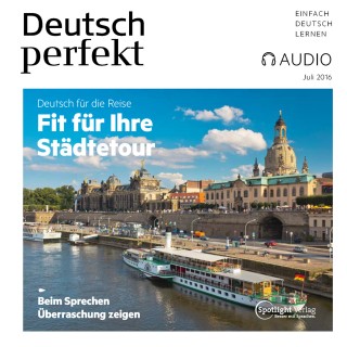 Spotlight Verlag: Deutsch lernen Audio - Fit für Ihre Städtetour