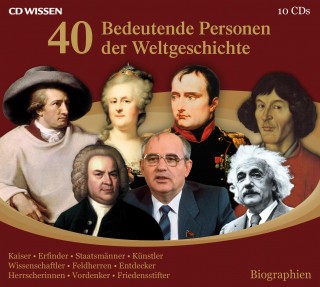 Achim Höppner: 40 bedeutende Personen der Weltgeschichte