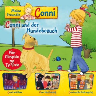 Nana Andrea Meyer, Liane Schneider, Ludger Billerbeck, Daniel May: 09: Conni und der Hundebesuch / Conni wird Clown / Conni feiert Fasching / Conni und der Dreck-weg-Tag (Vier Hörspiele zur TV-Serie)