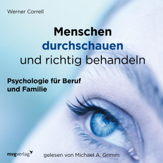 Werner Correll: Menschen durchschauen und richtig behandeln