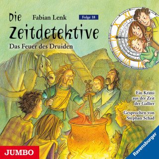 Fabian Lenk: Die Zeitdetektive. Das Feuer des Druiden. Ein Krimi aus der Zeit der Gallier [18]