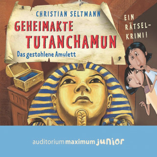 Christian Seltmann: Geheimakte Tutanchamun - Das gestohlene Amulett. Ein Rätselkrimi