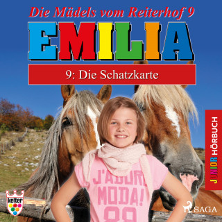 Karla Schniering: Emilia - Die Mädels vom Reiterhof, 9: Die Schatzkarte (Ungekürzt)