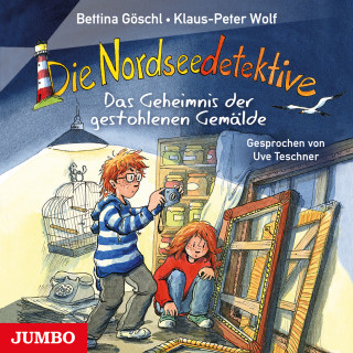Klaus-Peter Wolf, Bettina Göschl: Die Nordseedetektive. Das Geheimnis der gestohlenen Gemälde [Band 8]