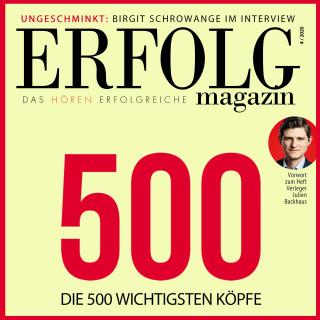 Backhaus: ERFOLG Magazin 4/2020