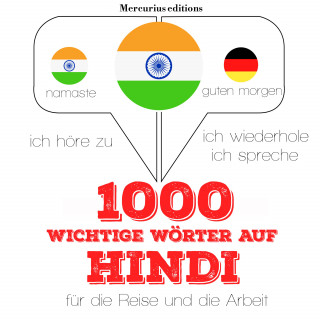 JM Gardner: 1000 wichtige Wörter auf Hindi für die Reise und die Arbeit