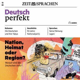 Alia Begisheva: Deutsch lernen Audio - Nation, Heimat oder Region?