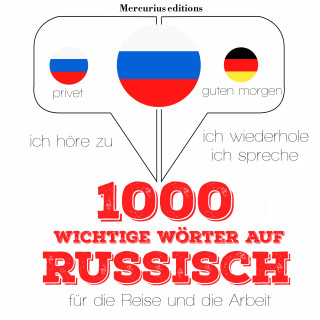 JM Gardner: 1000 wichtige Wörter auf Russisch für die Reise und die Arbeit