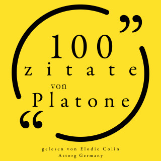 Plato: 100 Zitate von Platon
