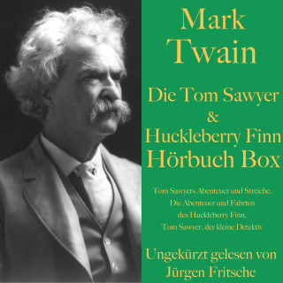 Mark Twain: Mark Twain: Die Tom Sawyer & Huckleberry Finn Hörbuch Box