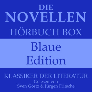Johann Wolfgang von Goethe, Friedrich Schiller, Franz Kafka: Die Novellen Hörbuch Box – Blaue Edition