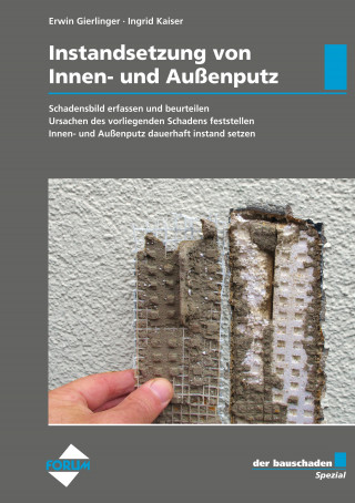Erwin Gierlinger, Ingrid Kaiser: der bauschaden Spezial Instandsetzung von Innen- und Außenputz