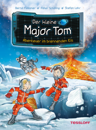 Bernd Flessner, Peter Schilling: Der kleine Major Tom. Band 14. Abenteuer im brennenden Eis