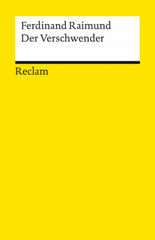 Ferdinand Raimund: Der Verschwender