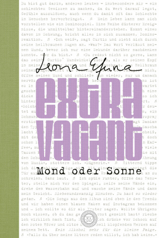 Leona Efuna: eXtRaVaGant - Mond oder Sonne