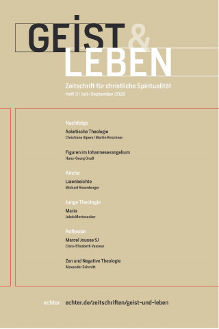 Verlag Echter: Geist & Leben 3/2020