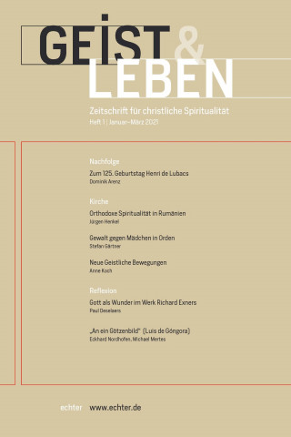 Verlag Echter: Geist & Leben 1/2021