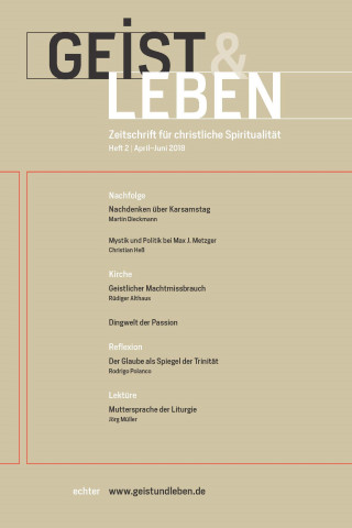 Echter Verlag: Geist & Leben 2/2018