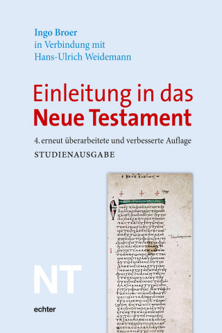 Ingo Broer, Hans-Ulrich Weidemann: Einleitung in das Neue Testament