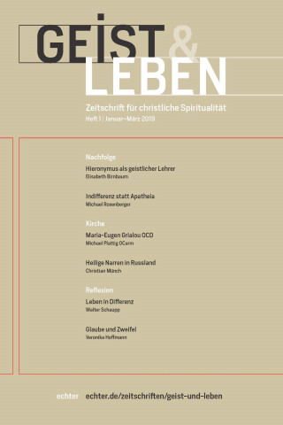 Verlag Echter: Geist & Leben 1/2019