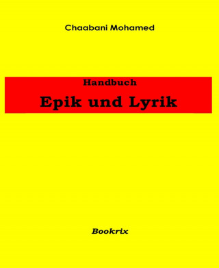Mohamed CHAABANI: Handbuch Epik und Lyrik