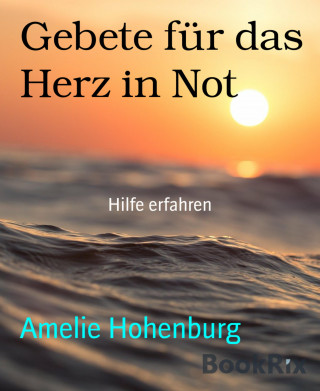 Amelie Hohenburg: Gebete für das Herz in Not