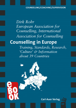 Dirk Rohr, European Association for Counselling, International Association for Counselling: Counselling in Europe