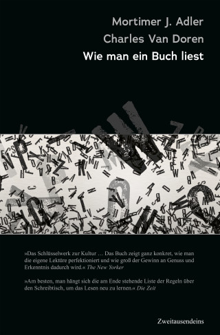 Mortimer J. Adler, Charles Van Doren: Wie man ein Buch liest