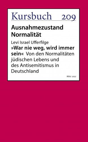 Levi Israel Ufferfilge: "War nie weg, wird immer sein"