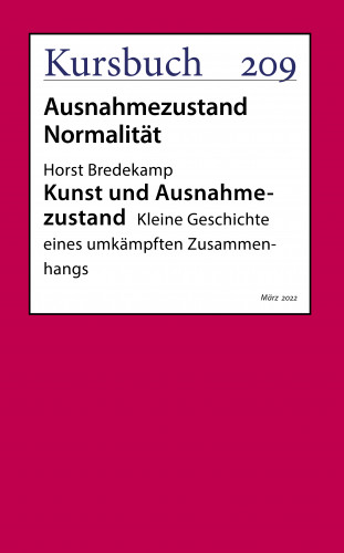 Horst Bredekamp: Kunst und Ausnahmezustand